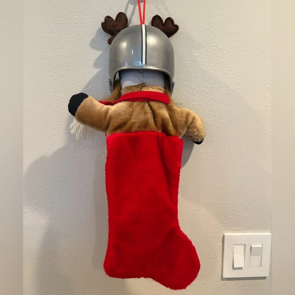 Vintage 1994 Dallas Cowboys Reindeer Stocking
